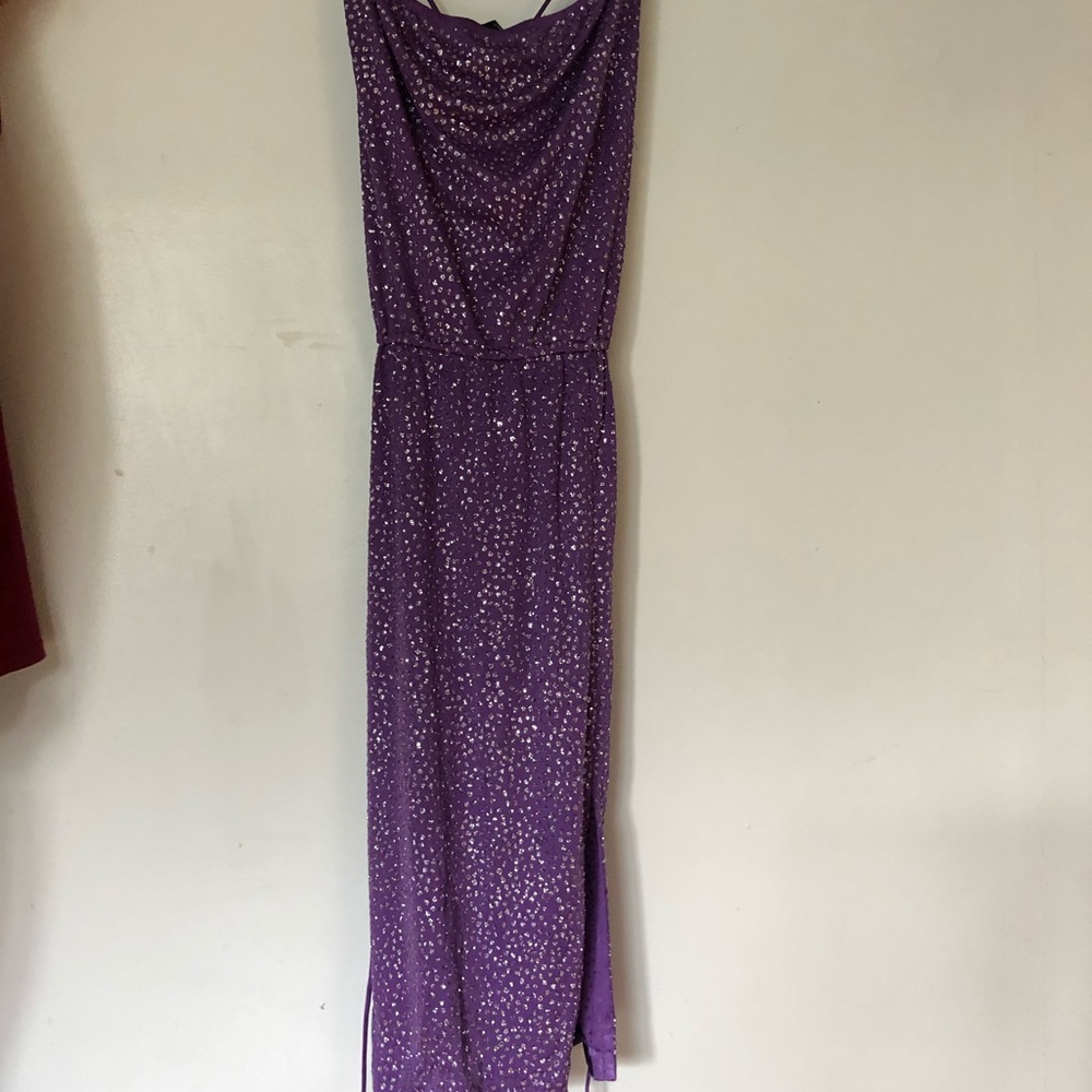 Nancy Bracoloni purple small dress